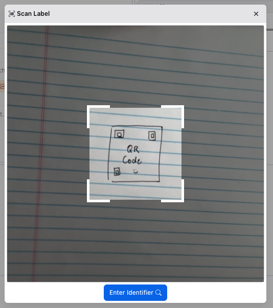 Scan Modal