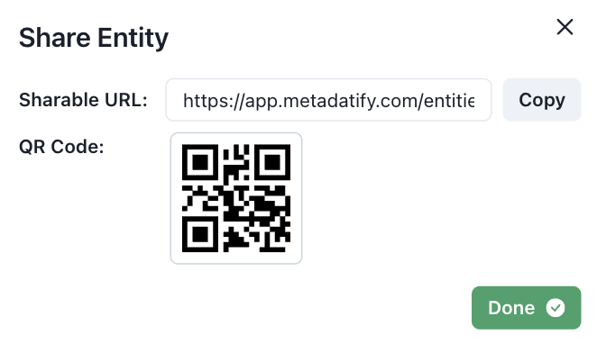 Share Modal